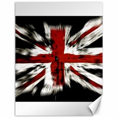 British Flag Canvas 12  X 16  by Vaneshart