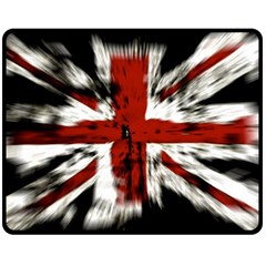 British Flag Fleece Blanket (medium)  by Vaneshart