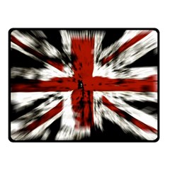 British Flag Fleece Blanket (small) by Vaneshart