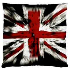 British Flag Large Cushion Case (two Sides) by Vaneshart