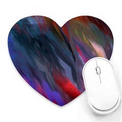 Abstract Paint Painting Watercolor Heart Mousepads by Vaneshart