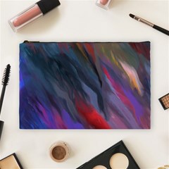 Abstract Paint Painting Watercolor Cosmetic Bag (large) by Vaneshart