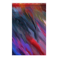 Abstract Paint Painting Watercolor Shower Curtain 48  X 72  (small)  by Vaneshart