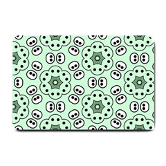 Background Texture Dots Pattern Small Doormat  by Vaneshart