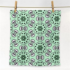 Background Texture Dots Pattern Face Towel by Vaneshart