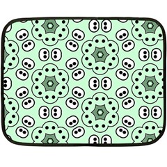 Background Texture Dots Pattern Double Sided Fleece Blanket (mini)  by Vaneshart