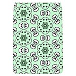 Background Texture Dots Pattern Removable Flap Cover (L) Front