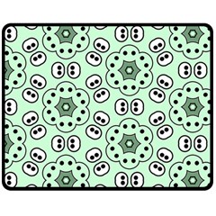 Background Texture Dots Pattern Double Sided Fleece Blanket (medium)  by Vaneshart