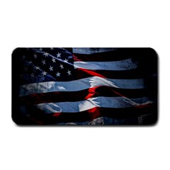 Grunge American Flag Medium Bar Mats by Vaneshart