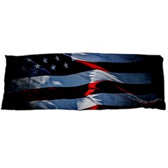 Grunge American Flag Body Pillow Case (dakimakura) by Vaneshart