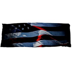 Grunge American Flag Body Pillow Case Dakimakura (two Sides) by Vaneshart