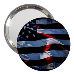 Grunge American Flag 3  Handbag Mirrors by Vaneshart