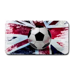 Soccer Ball With Great Britain Flag Medium Bar Mats by Vaneshart