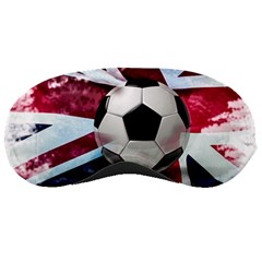 Soccer Ball With Great Britain Flag Sleeping Mask by Vaneshart