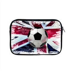 Soccer Ball With Great Britain Flag Apple Macbook Pro 15  Zipper Case by Vaneshart