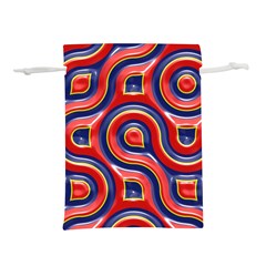 Pattern Curve Design Lightweight Drawstring Pouch (s) by Vaneshart