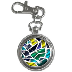 Mosaic Shapes Key Chain Watches by Vaneshart