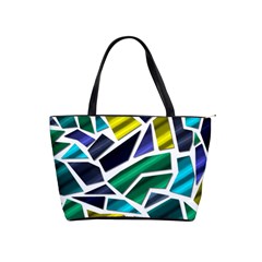 Mosaic Shapes Classic Shoulder Handbag by Vaneshart