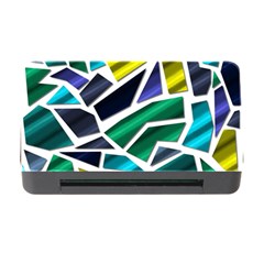 Mosaic Shapes Memory Card Reader With Cf by Vaneshart