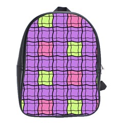 Background Pattern Seamless School Bag (xl) by Vaneshart