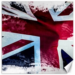 The British Flag Canvas 12  X 12  by Vaneshart