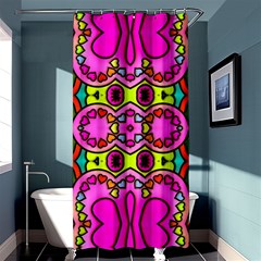 Abstract Background Pattern Shower Curtain 36  X 72  (stall)  by Vaneshart