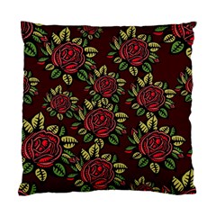 Flower Seamless Tile Background Standard Cushion Case (one Side) by Vaneshart