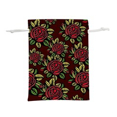 Flower Seamless Tile Background Lightweight Drawstring Pouch (s)