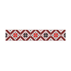 Folklore Ethnic Pattern Background Flano Scarf (mini) by Vaneshart