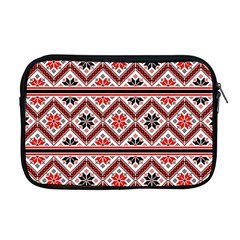 Folklore Ethnic Pattern Background Apple Macbook Pro 17  Zipper Case by Vaneshart