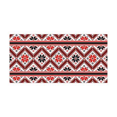 Folklore Ethnic Pattern Background Yoga Headband by Vaneshart