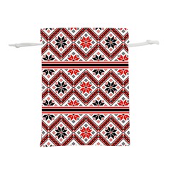 Folklore Ethnic Pattern Background Lightweight Drawstring Pouch (s)