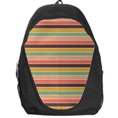 Vintage Stripes Lines Background Backpack Bag by Vaneshart