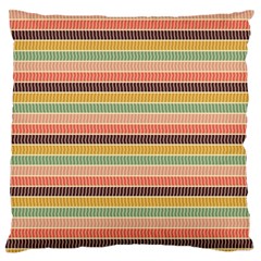 Vintage Stripes Lines Background Standard Flano Cushion Case (one Side) by Vaneshart