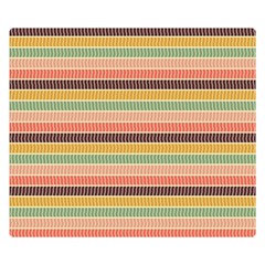 Vintage Stripes Lines Background Double Sided Flano Blanket (small)  by Vaneshart