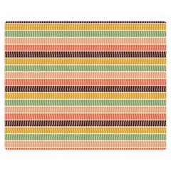 Vintage Stripes Lines Background Double Sided Flano Blanket (medium)  by Vaneshart