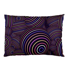 Abtract Colorful Spheres Pillow Case by Vaneshart