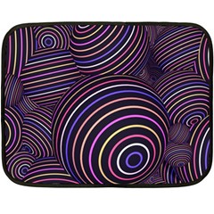 Abtract Colorful Spheres Double Sided Fleece Blanket (mini)  by Vaneshart