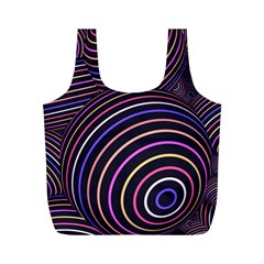 Abtract Colorful Spheres Full Print Recycle Bag (m) by Vaneshart