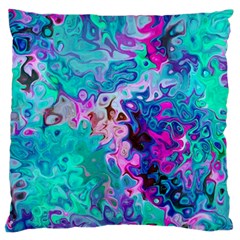 Background Texture Pattern Large Flano Cushion Case (two Sides) by Vaneshart