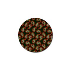 Seamless Paisley Pattern Golf Ball Marker (4 Pack) by Vaneshart