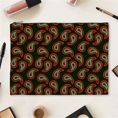 Seamless Paisley Pattern Cosmetic Bag (xl) by Vaneshart