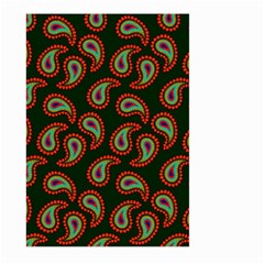 Seamless Paisley Pattern Large Garden Flag (two Sides) by Vaneshart