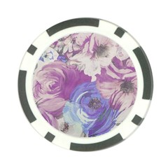 Floral Vintage Wallpaper Pattern Poker Chip Card Guard (10 Pack) by Vaneshart