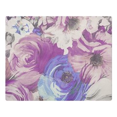 Floral Vintage Wallpaper Pattern Double Sided Flano Blanket (large)  by Vaneshart