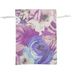 Floral Vintage Wallpaper Pattern  Lightweight Drawstring Pouch (xl)