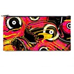 Abstract Clutter Pencil Cases Front