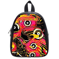 Abstract Clutter School Bag (small) by Vaneshart