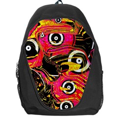 Abstract Clutter Backpack Bag by Vaneshart