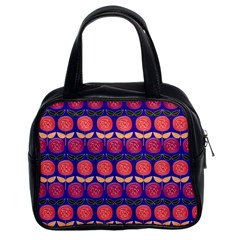 Vector Flower Floral Classic Handbag (two Sides) by Vaneshart